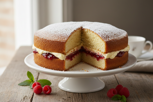 Victoria Sandwich with Buttercream